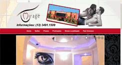 Desktop Screenshot of motelmiragepg.com.br
